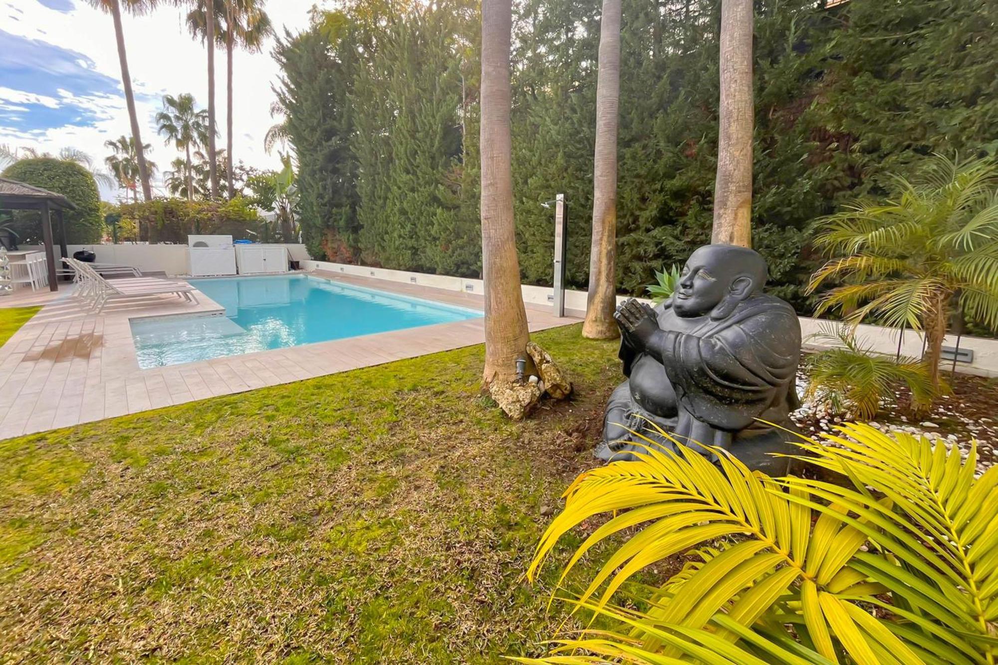 Villa New Zacaluca Pool Sauna & Gym - Happy Rentals Марбелья Екстер'єр фото